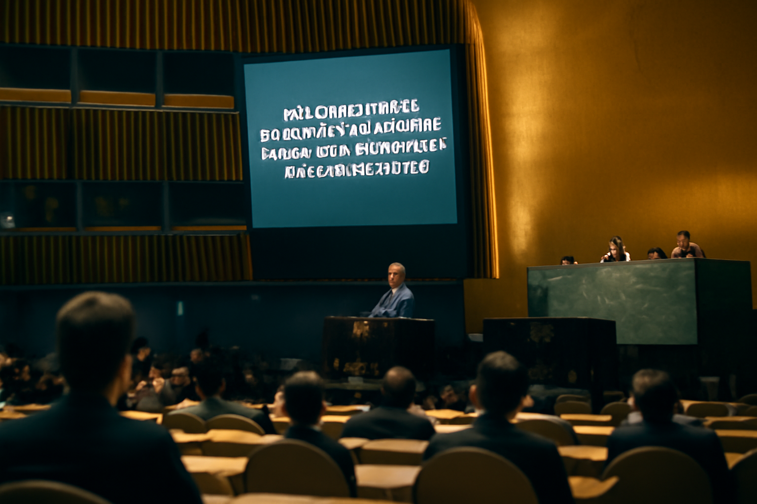 GA resolution on enhancing international cooperation on capacity-building of AI