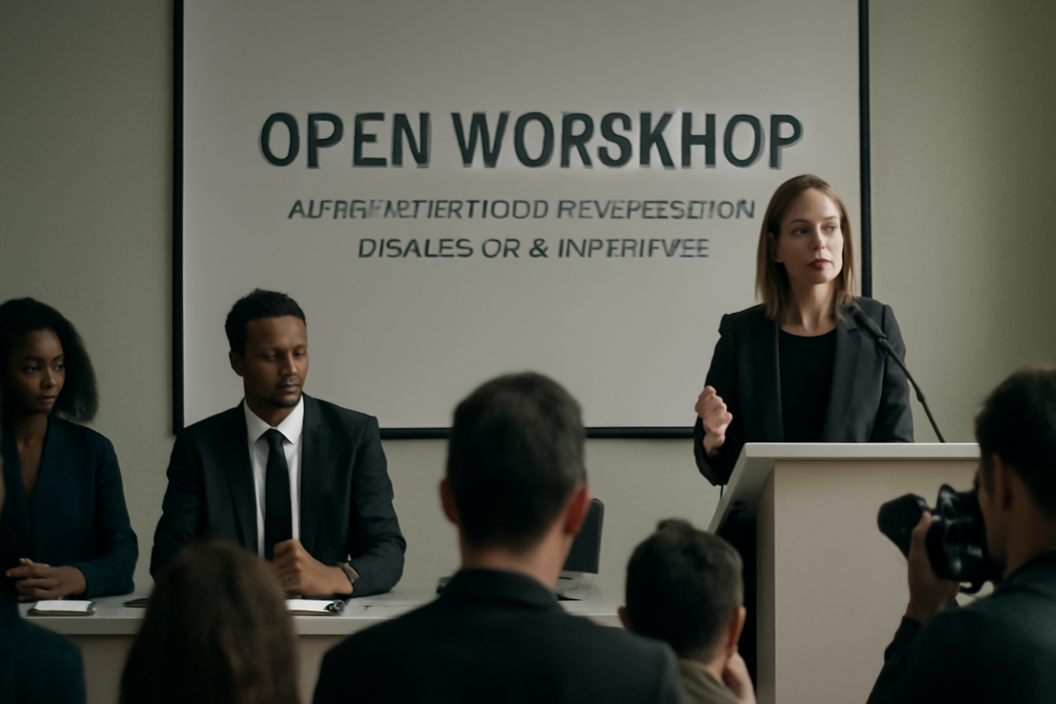 Open Workshop: AI Evaluation and Spokesperson Updates On AI Initiatives